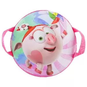 Санки-ледянки №35 "Нюша с игрушкой" D-35см от магазина Супер Спорт