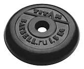 Диск обрезиненный - 1,5 кг D26 от магазина Супер Спорт